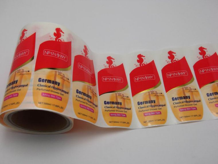 洗發(fā)水不干膠標(biāo)簽